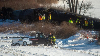 Freight train carrying hazardous materials derails in US Connecticut