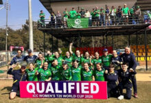 Ireland qualifies for the 2026 Women’s T20 World Cup
