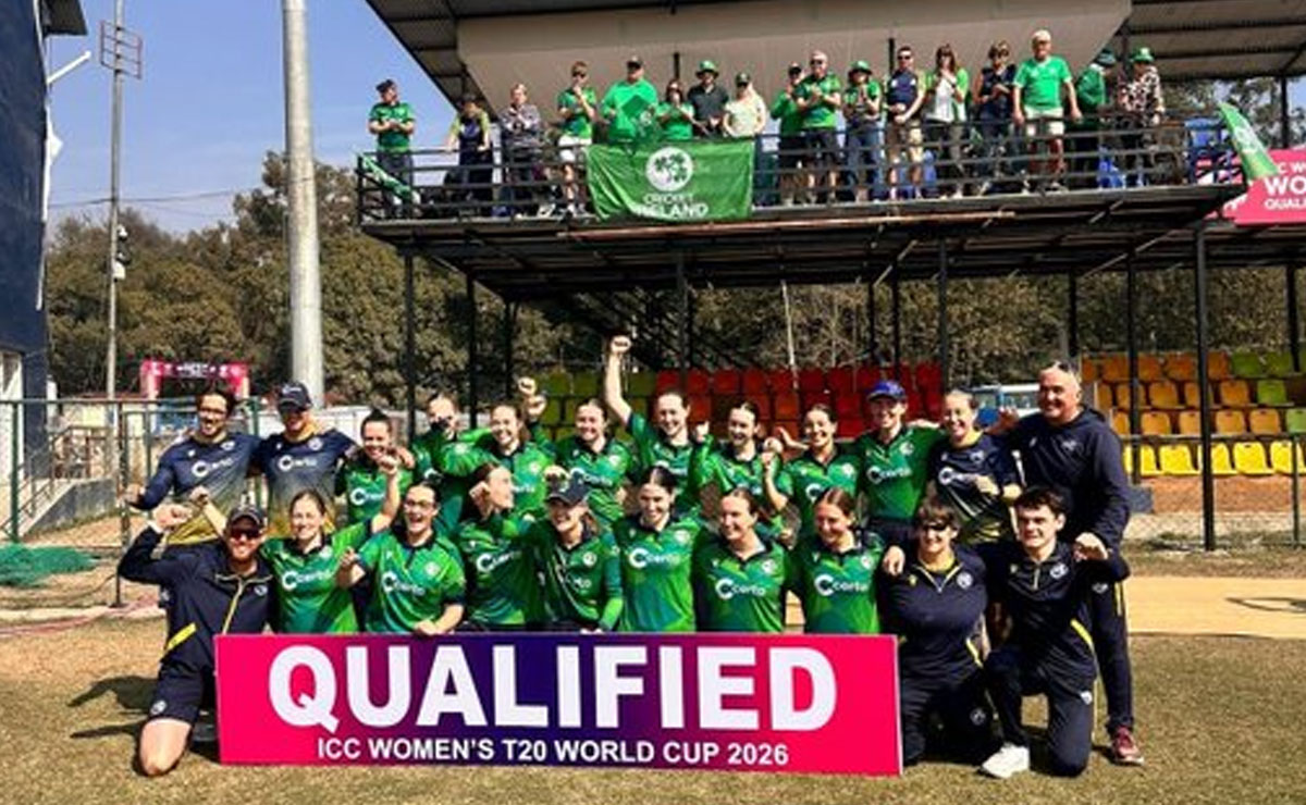 Ireland qualifies for the 2026 Women’s T20 World Cup