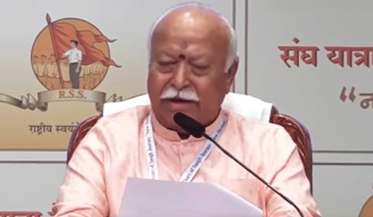 RSS not remote controlling govt, says Mohan Bhagwat