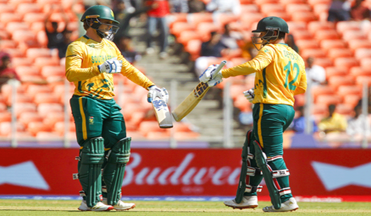 T20 World Cup: De Kock, Rickleton & Jansen guide SA to 187/6 against Afghanistan