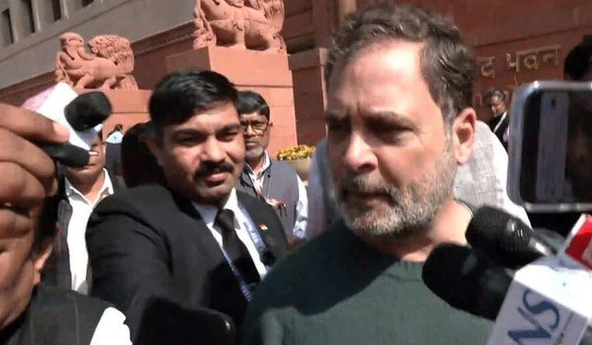 Rahul snaps at reporters, when questioned about ‘privilege’ motion against him