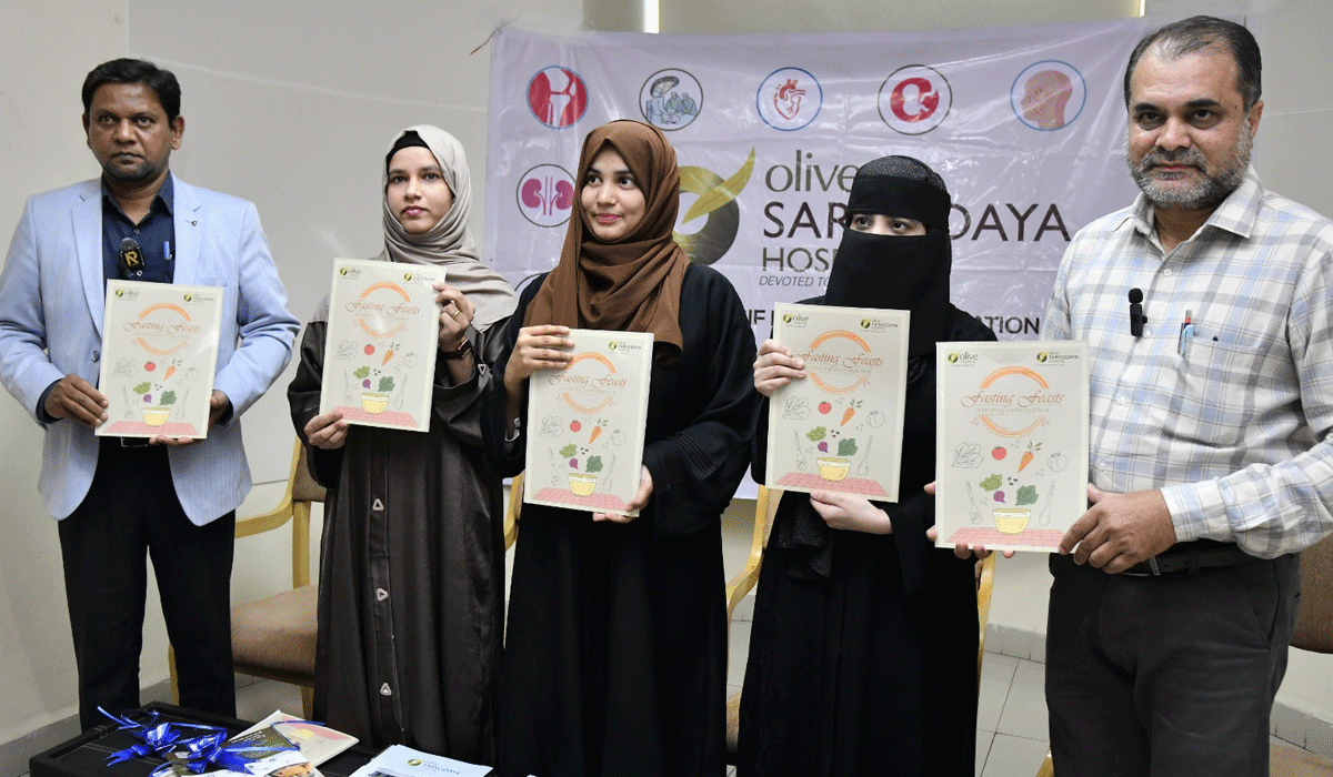 Olive Sarvodaya Hospitals Release Book Titled "Fasting Feasts-Nourishing the Body & Soul" Ahead of Ramazan