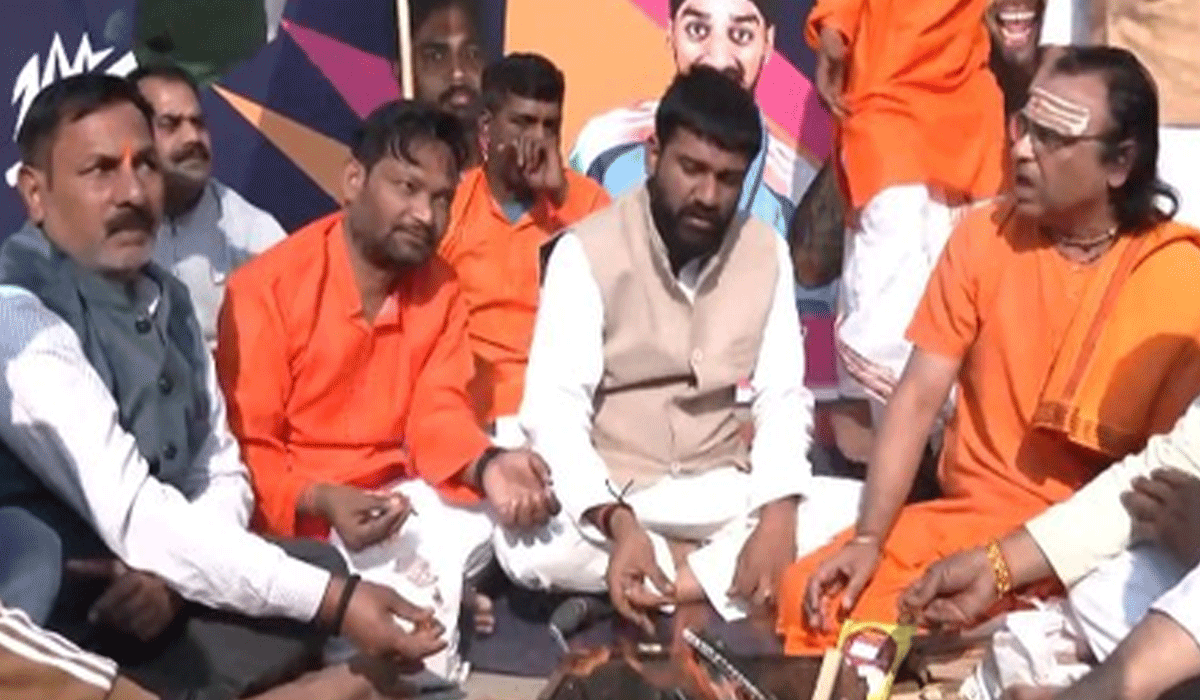 Mahashivratri prayers, havan held for India’s victory ahead of T20 World Cup clash with Pakistan