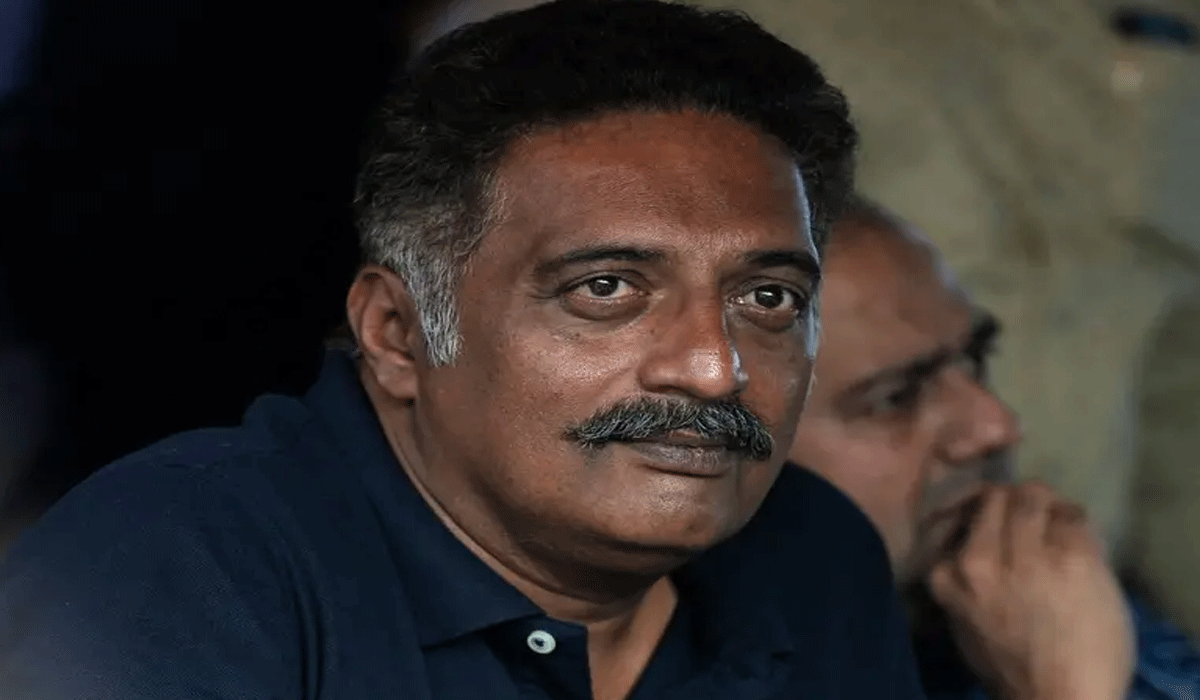 Prakash Raj plays Ramanujam in Varalaxmi Sarathkumar's 'Saraswathi'