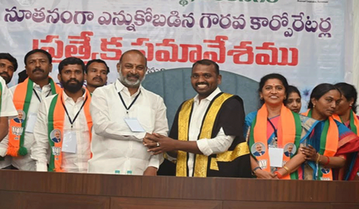 Telangana civic polls: BJP wins Mayor’s post in Karimnagar, Cong bags Nizamabad