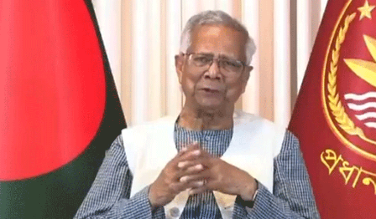 Yunus brings up India's 'Seven Sisters' in farewell speech