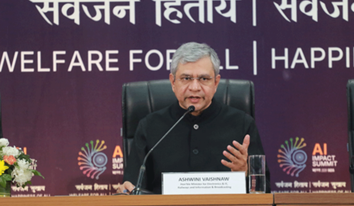 Biggest AI summit unique opportunity for India’s youth to influence tech world: Ashwini Vaishnaw