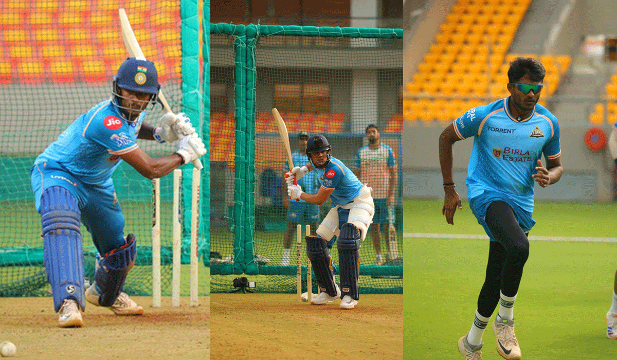 Gujrat Titans batter Sai Sudharsan recovers from rib injury, begins IPL 2026 preparations alongside captain Gill