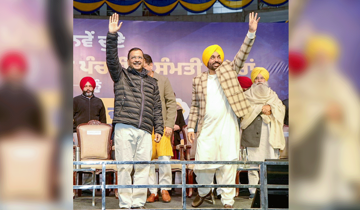Kejriwal, Bhagwant Mann to visit Gujarat on Feb 21-22 to review local poll preparations