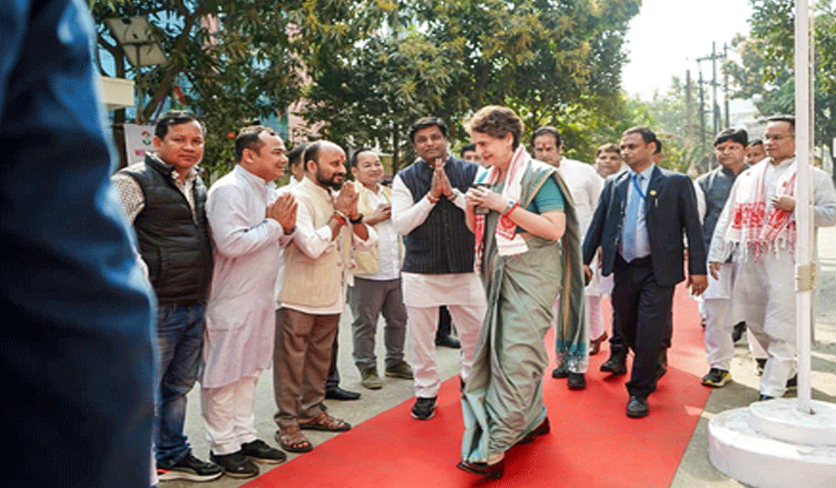 Assam CM involved in personal attacks: Priyanka Gandhi on Sarma's assertions on Gaurav Gogoi's Pak links