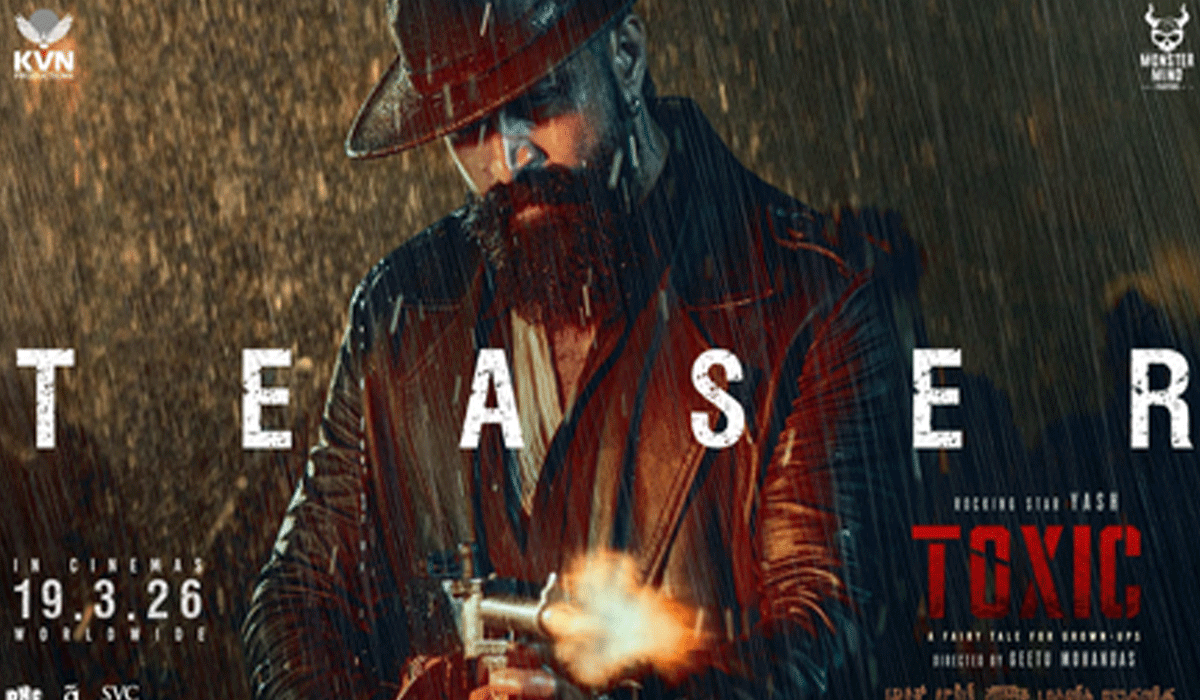 'Toxic’ teaser unleashes vibrant cinematic universe with Yash’s unrecognizable transformation!