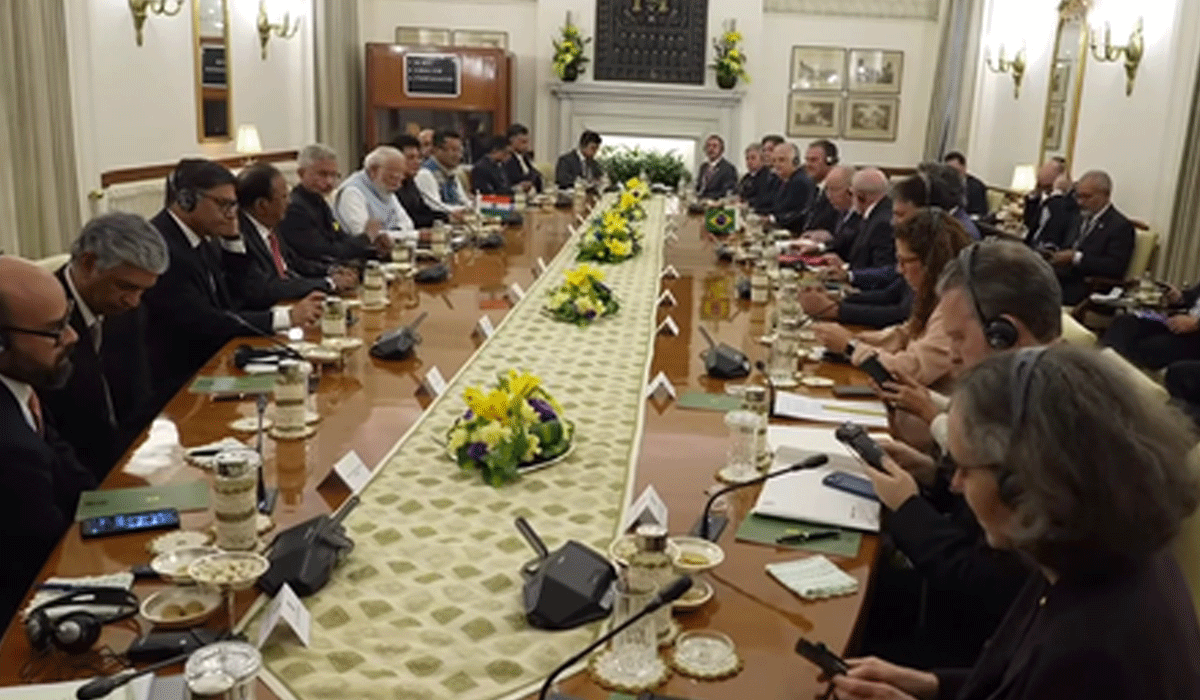 PM Modi, Brazilian President Lula hold delegation-level talks, discuss trade, economic ties