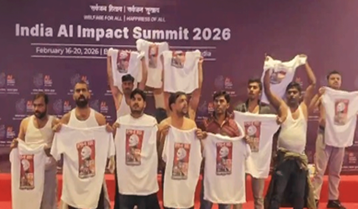 Shirtless protest: Delhi court remands Youth Congress members to 5-day police custody