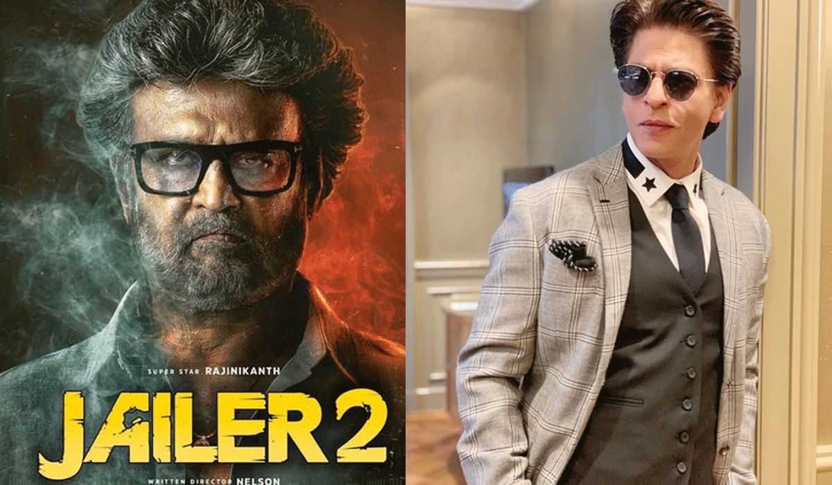 Shah Rukh Khan to shoot for his portions in Rajinikanth's 'Jailer2' in March?