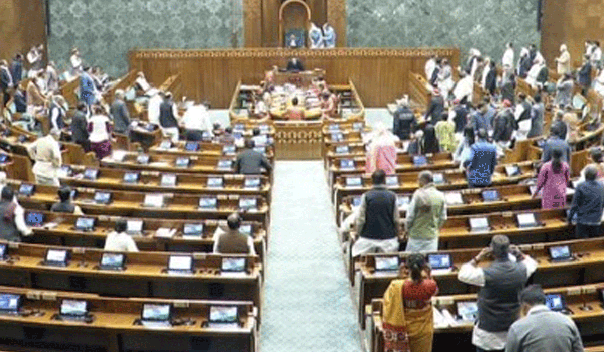 8 Opposition MPs suspended in Lok Sabha for 'disrupting' proceedings, throwing papers at Chair