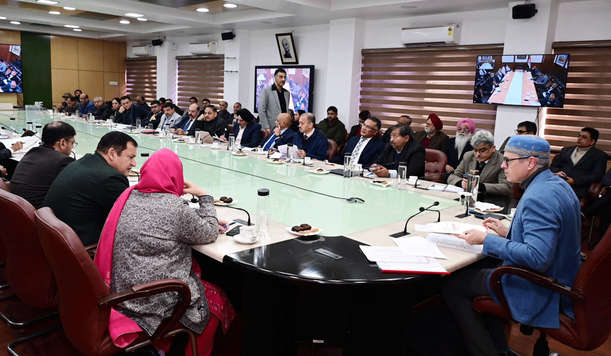 J&K cabinet meeting today to finalise budget proposals