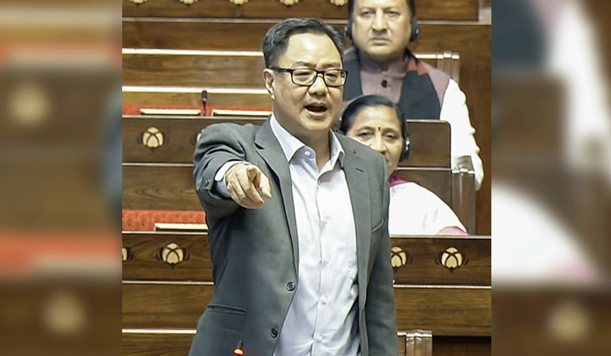 Ask Rahul Gandhi to follow House rules, Rijiju to Kharge in Rajya Sabha amid ruckuses