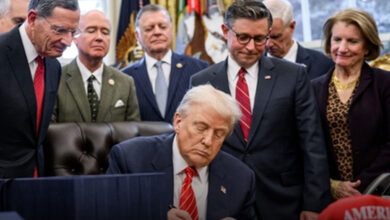 Trump calls for federal role in US elections