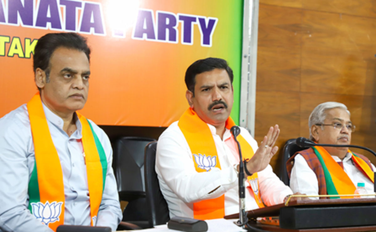 CM should not test patience of Hindu community: Karnataka BJP on stone pelting on Shivaji Jayanti procession