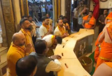 Members of Team India visit Shree Siddhivinayak Temple ahead of T20 WC opener