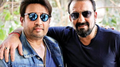 Shekhar Suman poses with 'OG' dude Sanjay Dutt in a moment to remember