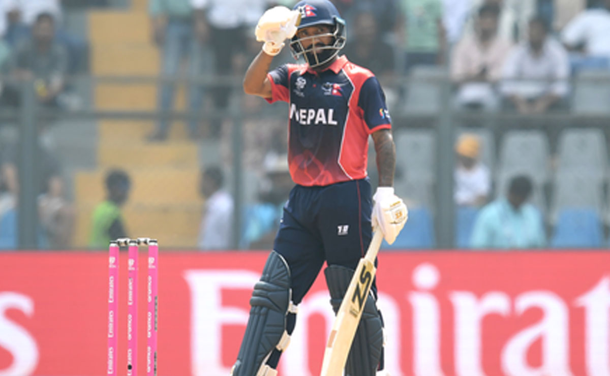 T20 WC: Airee's fifty lifts Nepal to 133/8 despite Holder's 4-fer