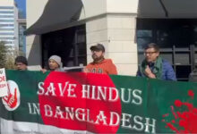 US rallies highlight violence against Hindus in Bangladesh