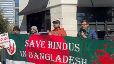 US rallies highlight violence against Hindus in Bangladesh