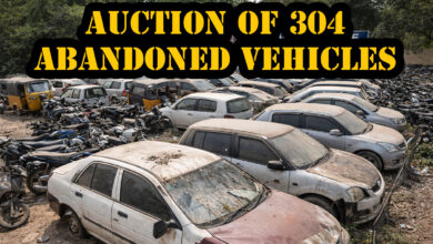 Cyberabad Police to Auction 304 Abandoned Vehicles, Final Notice Issued to Owners