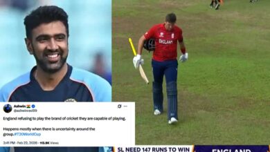 T20 WC: ‘England shockingly refusing to play the brand of cricket they are capable of playing,’ says Ashwin