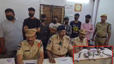 Hyderabad Attempt to Murder & Extortion Case: 7 Arrested by Balapur Police, Weapons and Phones Seized