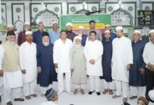 Minister Mohammed Azharuddin Calls for Focus on Education and Skill Development at Masjid-e-Take Bughdadi Annual Convention
