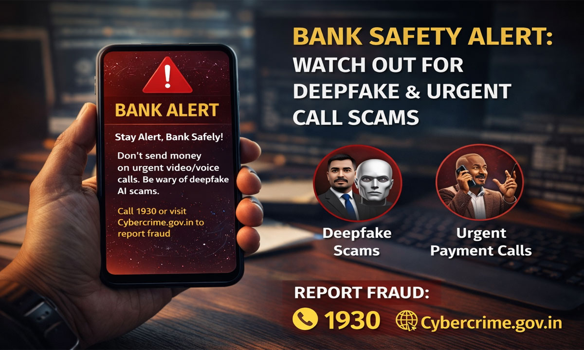 Bank Safety Alert: Customers Warned Against Deepfake and Urgent Call Scams