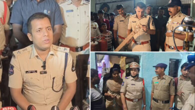 Hyderabad Old City: Cordon and Search Operation Conducted in Rain Bazaar, 37 Bikes Seized