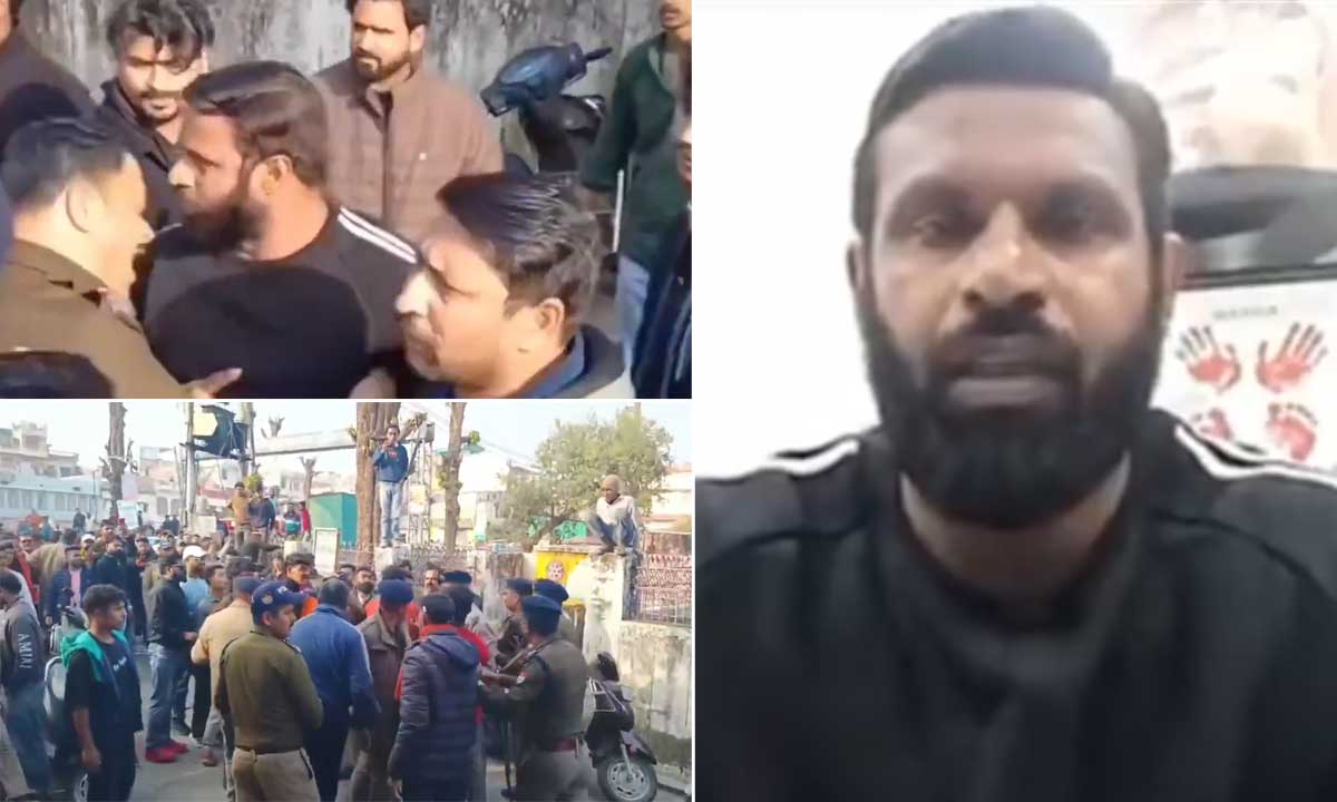 Bajrang Dal Workers Gather Outside Mohammed Deepak’s House and Gym, Raise Communal Slogans