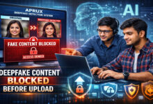 Deepfake Content Blocked Before Upload: ‘Aprux Software’ Developed by Andhra Youth