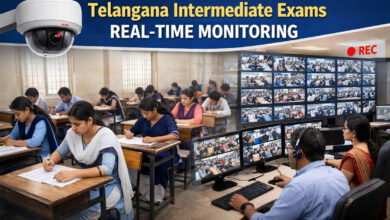 Telangana Intermediate Exams Real-Time Monitoring: CCTV Surveillance at 1,495 Centres from February 25