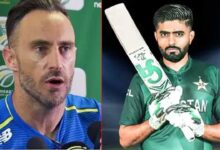 'He's found himself behind in terms of strike rates': Faf du Plessis on Babar's form in T20 WC