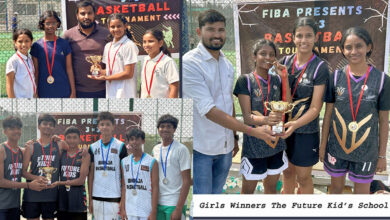 Fiba 3x3 Basketball Championship 2026 At The League Sports Arena, Gachibowli Hyd. On:7th February 2026.At the League Sports Arena, Gachibowli Hyd. On:7th February 2026.