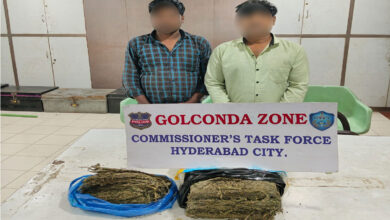 Hyderabad Ganja Peddler Arrest: 5.1 Kg Narcotics Seized in Gudimalkapur Police Operation