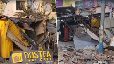 GHMC Special Drive: Encroachments Cleared on Raghavendra Colony High Tension Road