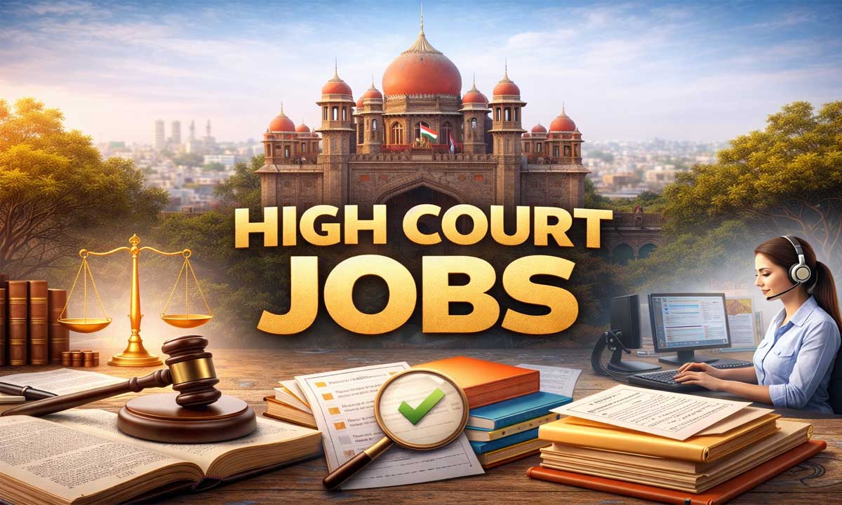 Telangana High Court Recruitment 2026: 859 Court Jobs Announced, Apply Online till Feb 13, Check Details
