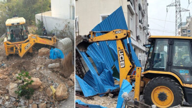 HYDRAA Saves 2,700 Sq Yards Government Land in Neknampur Worth ₹54 Crore, Fencing Completed