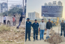 HYDRAA Saves ₹700 Crore Land in Kondapur, Acts Against Encroachment at Jangamoni Kunta