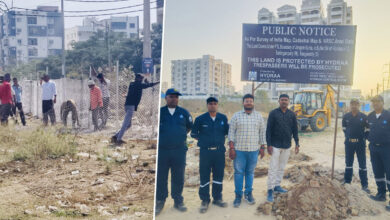 HYDRAA Saves ₹700 Crore Land in Kondapur, Acts Against Encroachment at Jangamoni Kunta