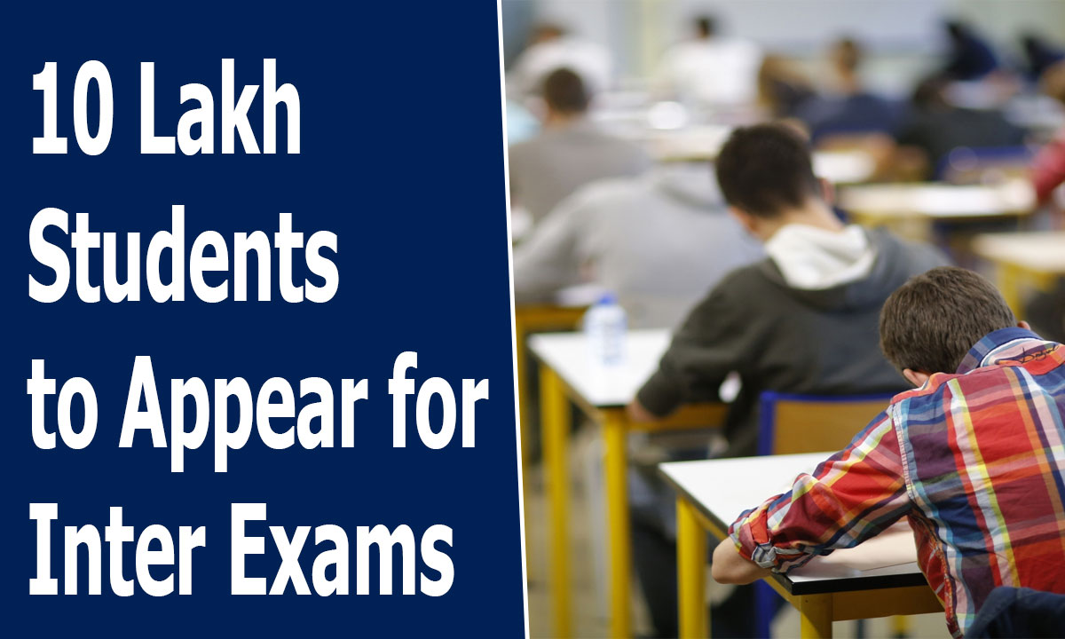 Nearly 10 Lakh Students to Appear for Telangana Inter Exams from Feb 25