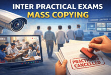 Mass Copying in Inter Practical Exams: Telangana Inter Board Cancels Practicals in 5 Colleges