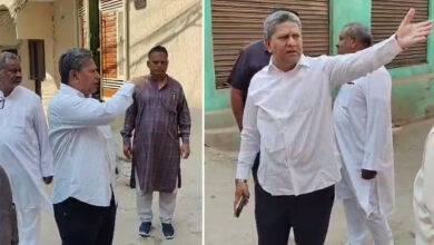 Karwan MLA Kausar Mohiuddin Inspects Box Drain Work at Govt School Hakeempet on Owaisi’s Instructions