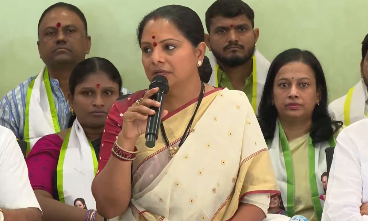 Kavitha Demands Budget Allocation for RTC Merger, Slams Delay in Implementation